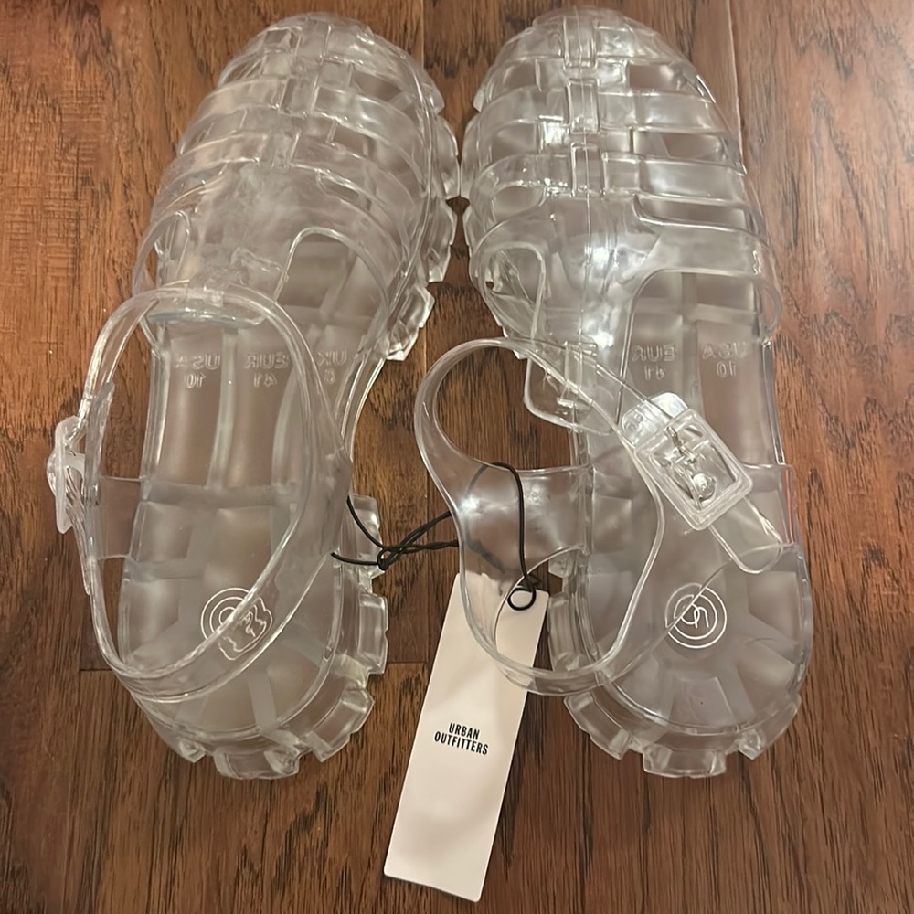 Urban outfitters jelly shoes NWT